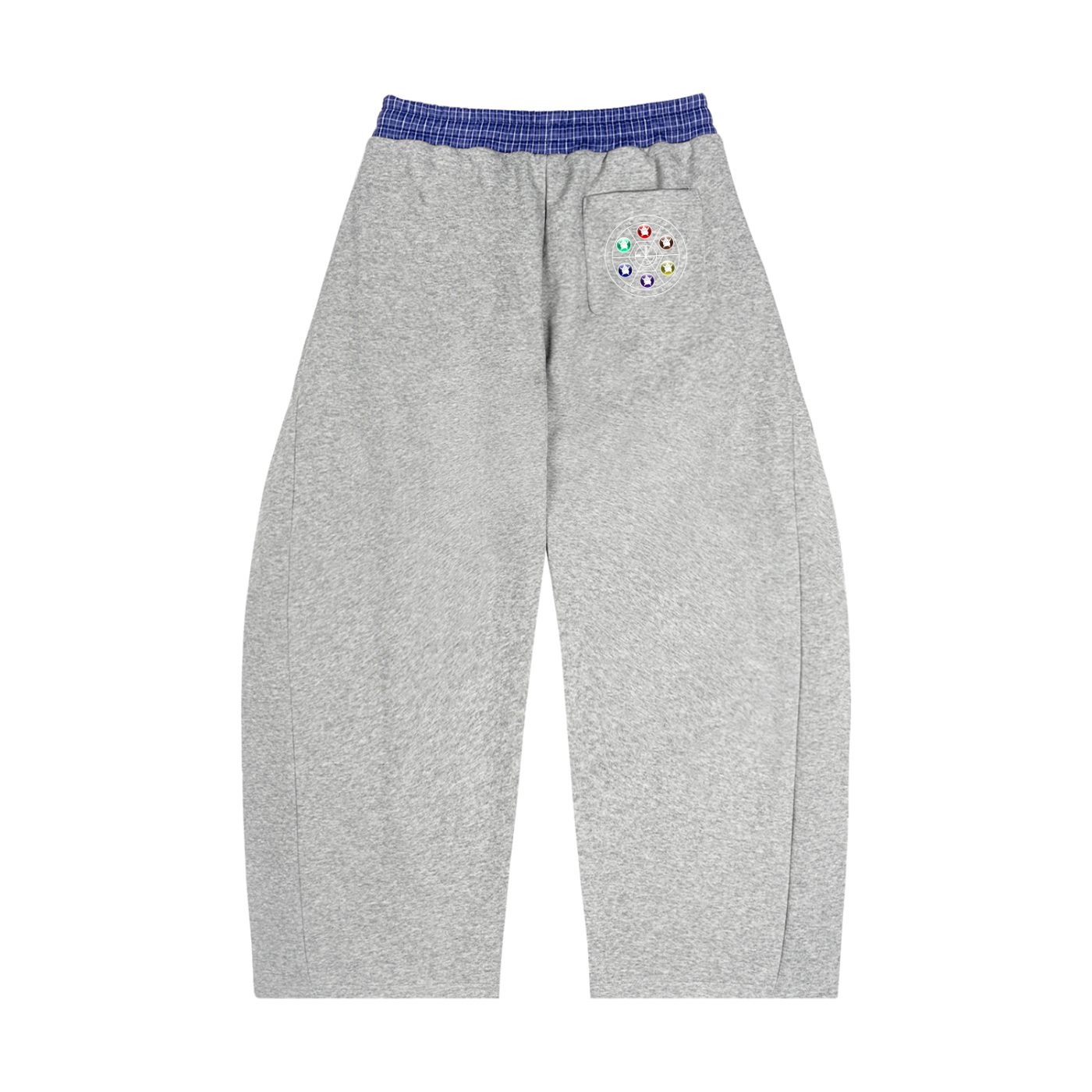 BroA$taR Plaid Waistband Sweatpants