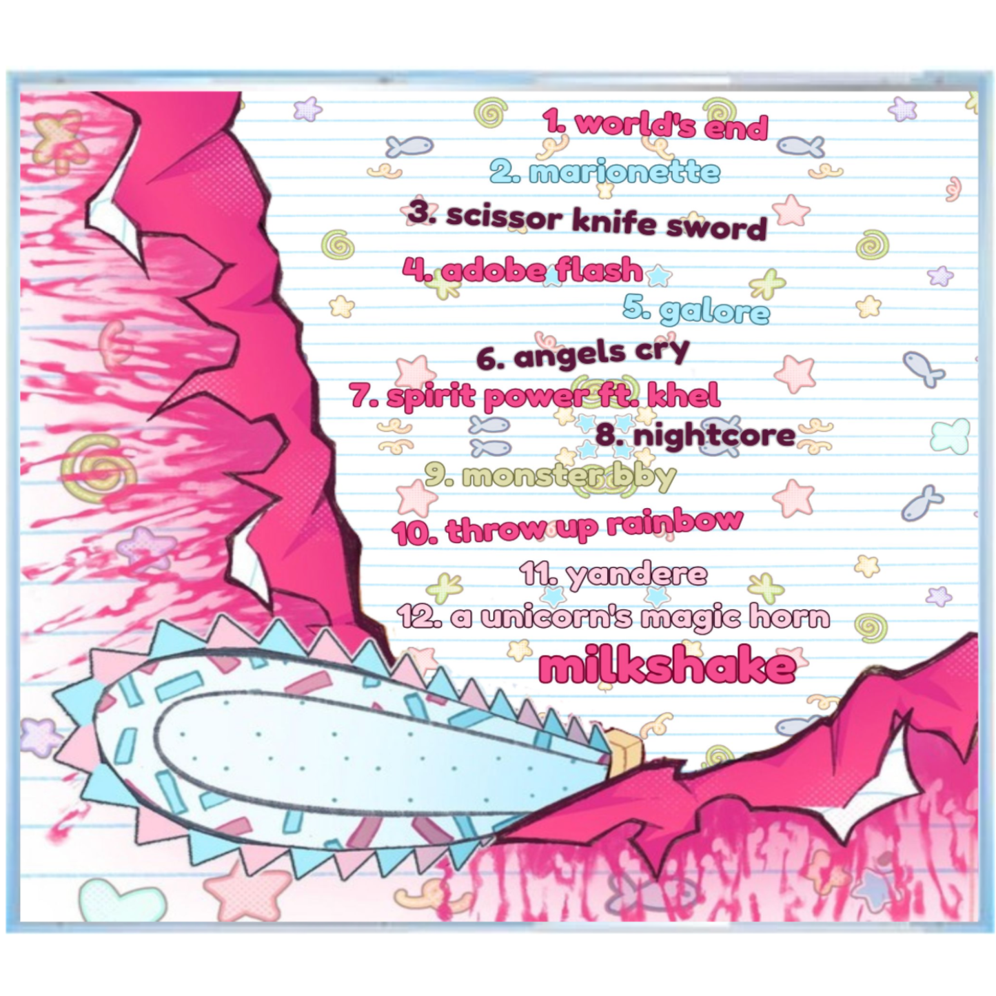 weapon party - confetti CD
