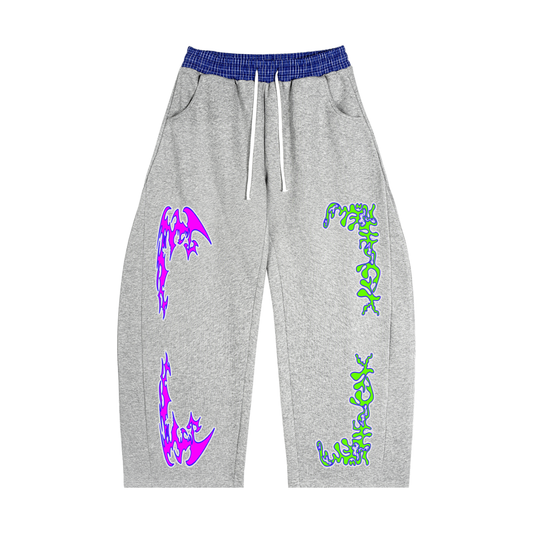 BroA$taR Plaid Waistband Sweatpants