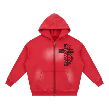 shift zip up