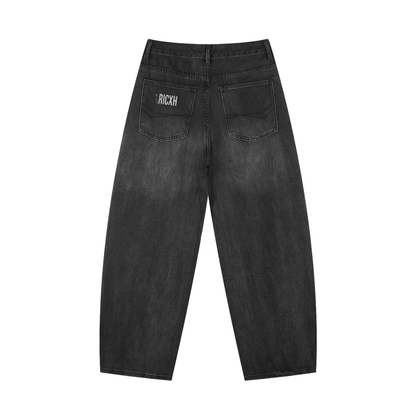 Ricxh xray Barrel Leg Jeans