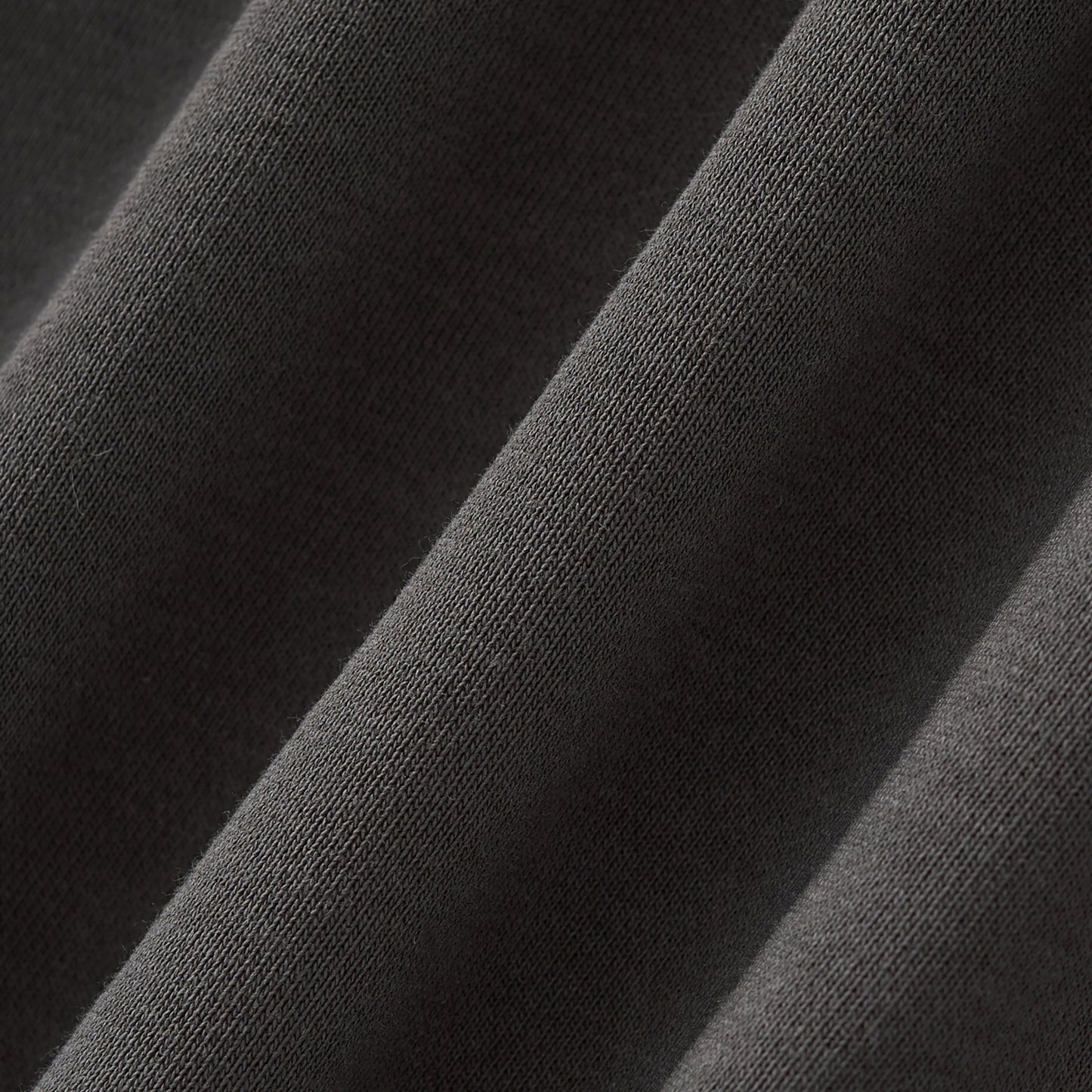 Close-up of black fabric with visible texture