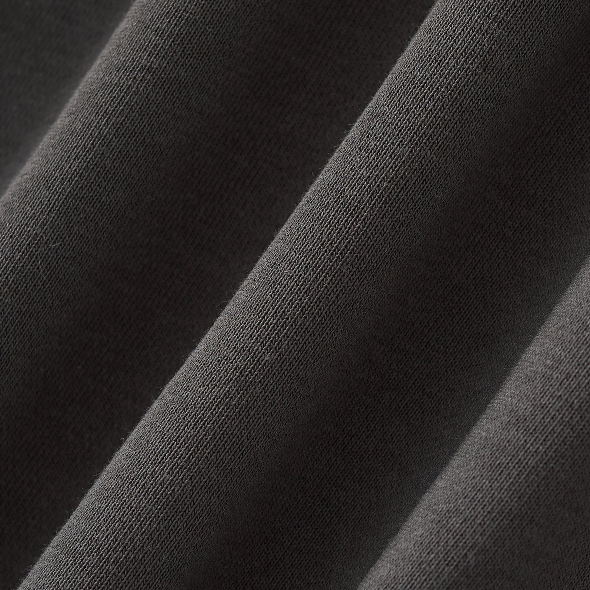 Close-up of black fabric with visible texture