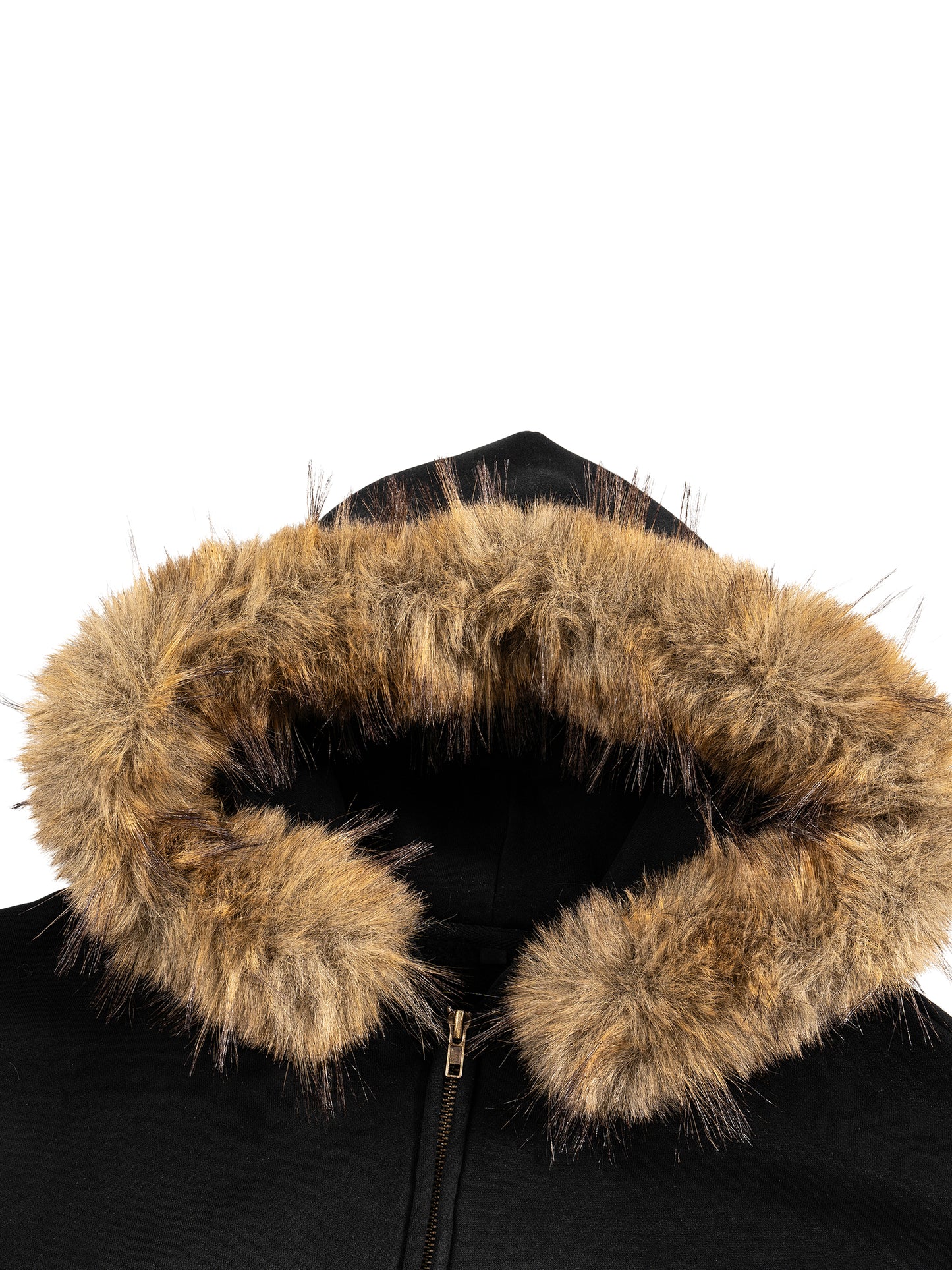 Luv Krime Fur Hoodie